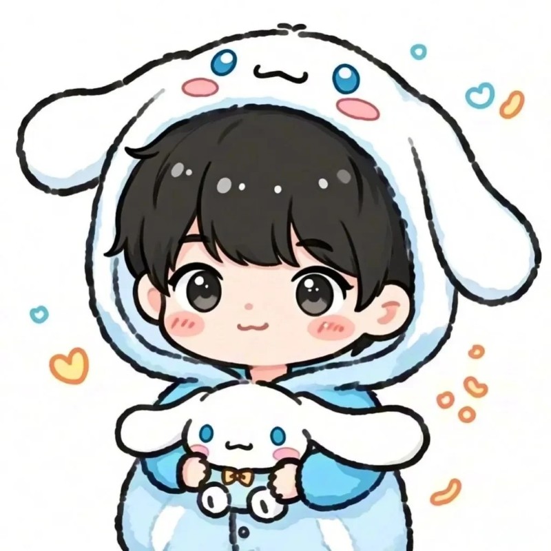 ảnh cặp đôi anime chibi cute 38