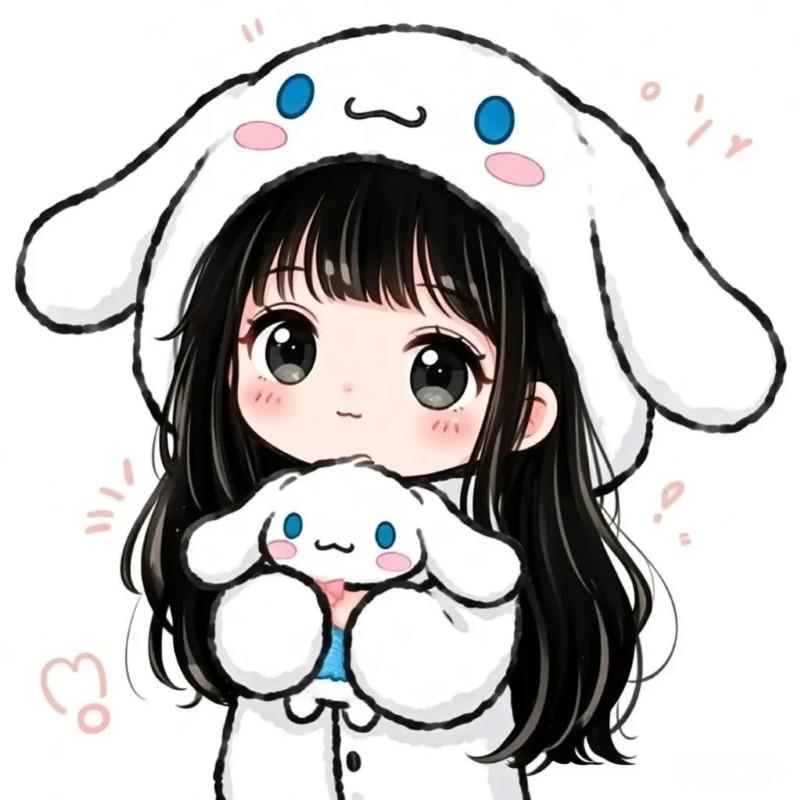 ảnh cặp đôi anime chibi cute 39