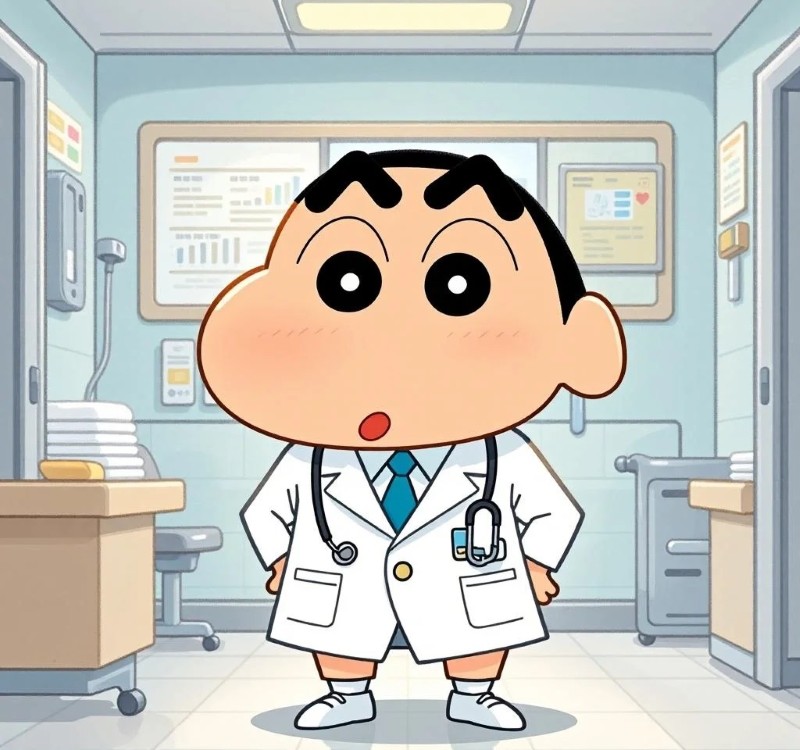 ảnh chibi bác sĩ