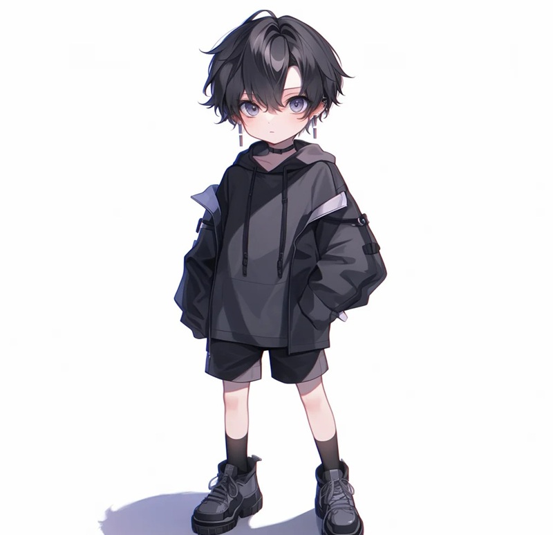 ảnh chibi bé trai