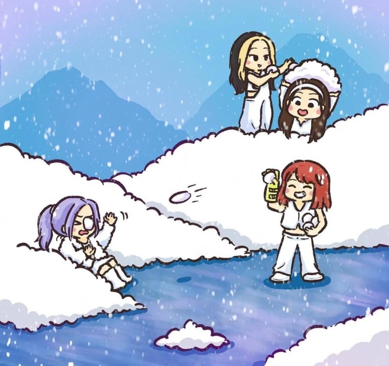 ảnh chibi blackpink