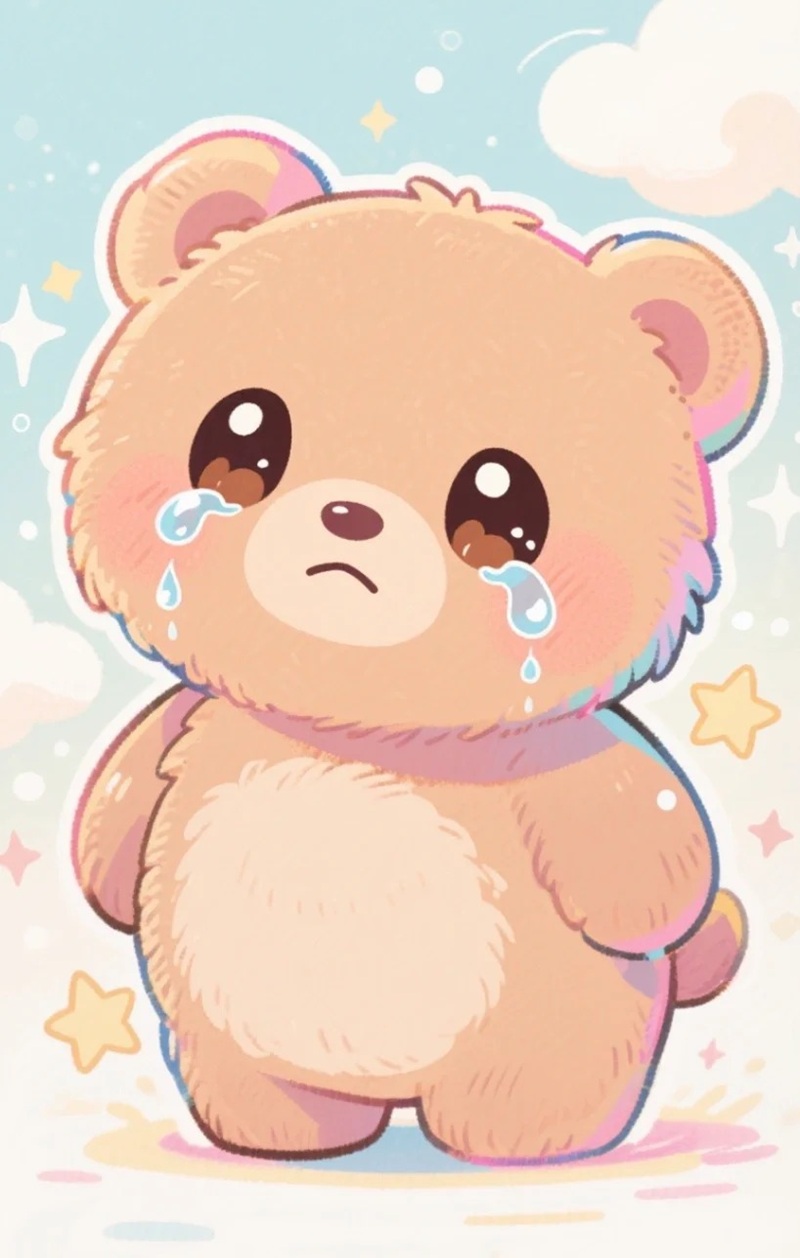 ảnh chibi buồn 19