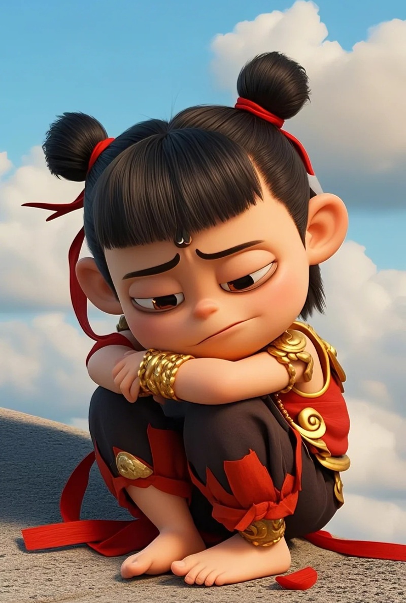 ảnh chibi buồn 28