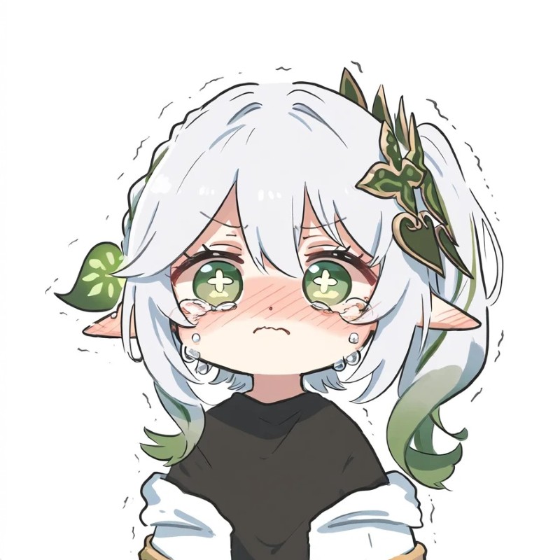 ảnh chibi nữ buồn
