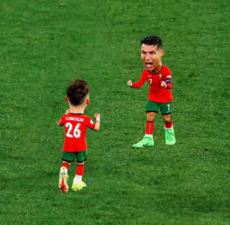 ảnh chibi ronaldo