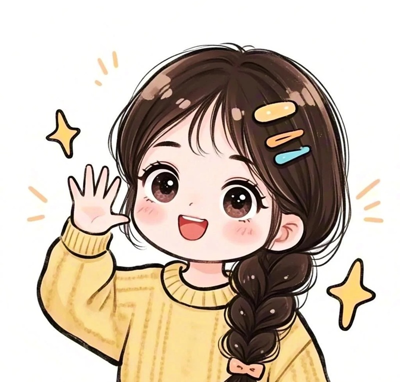 ảnh cô gái chibi