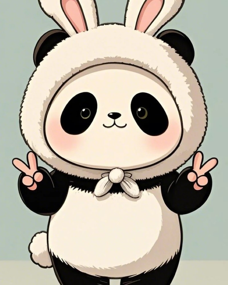 ảnh gấu trúc chibi