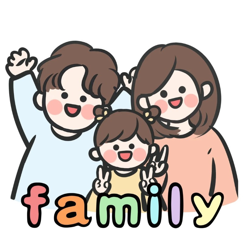 ảnh gia đình chibi 13