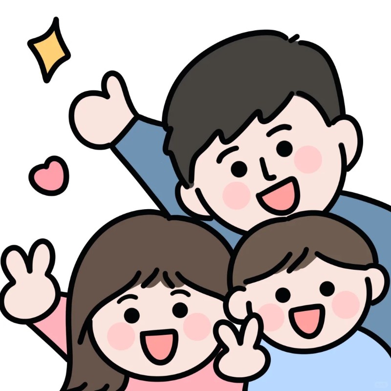 ảnh gia đình chibi 5