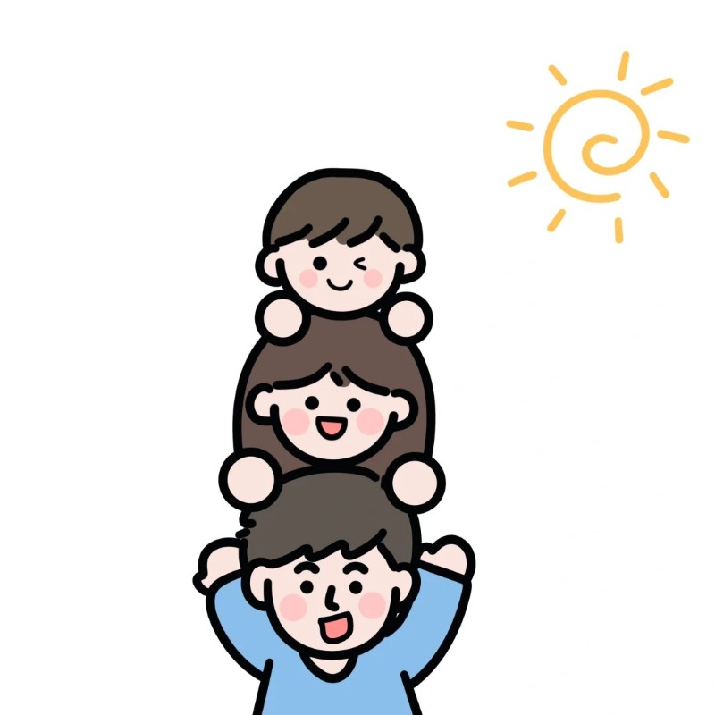 ảnh gia đình chibi 6