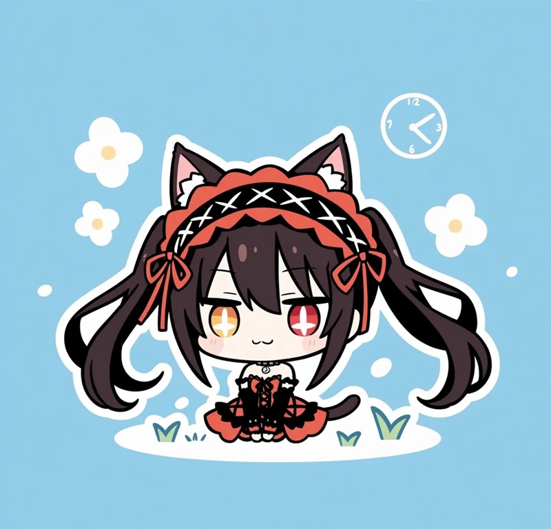 ảnh kurumi chibi