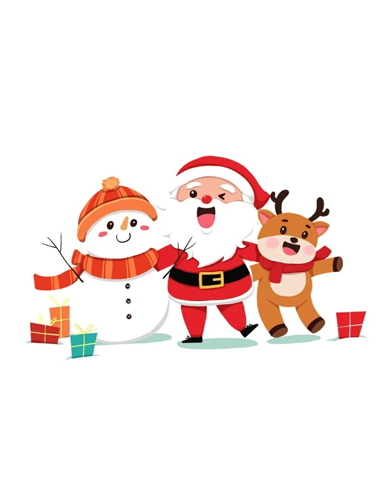 ảnh ông già noel chibi