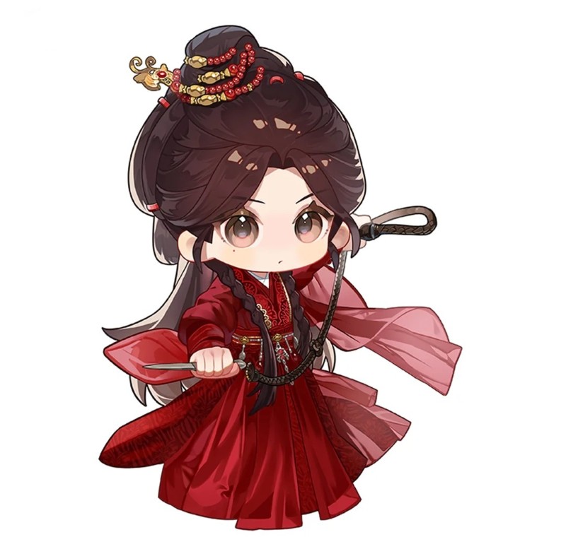 ảnh thiên quan tứ phúc chibi