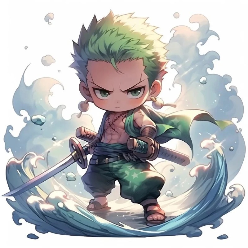 ảnh zoro chibi