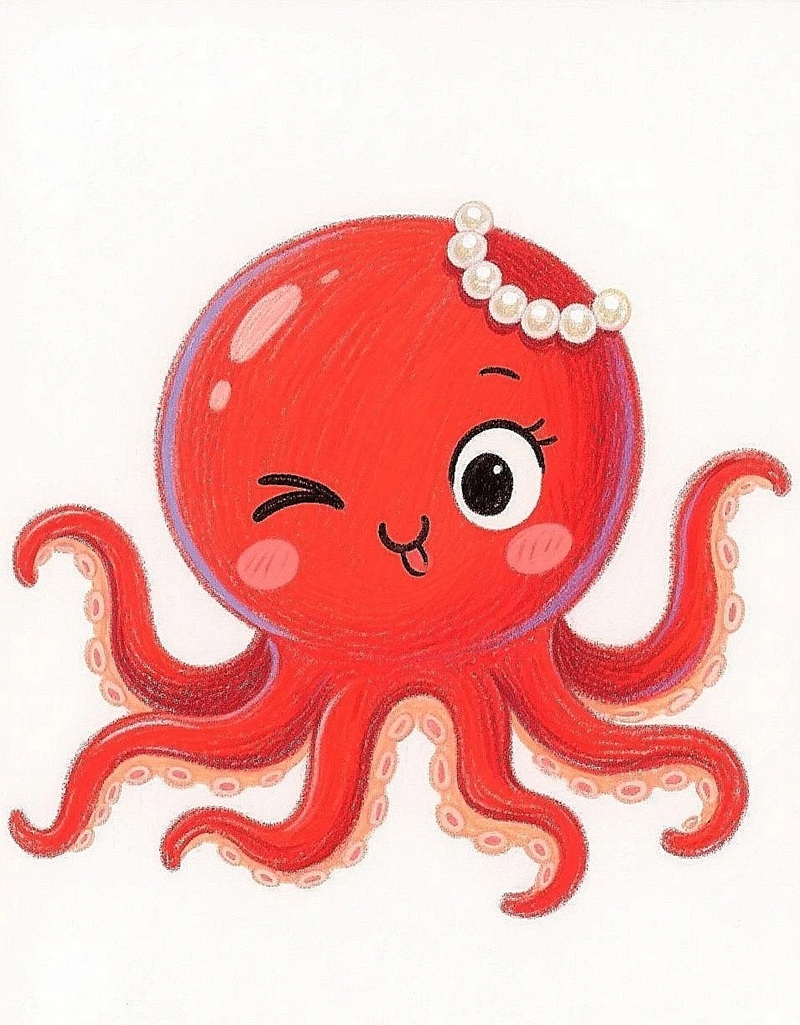 bạch tuộc chibi 10