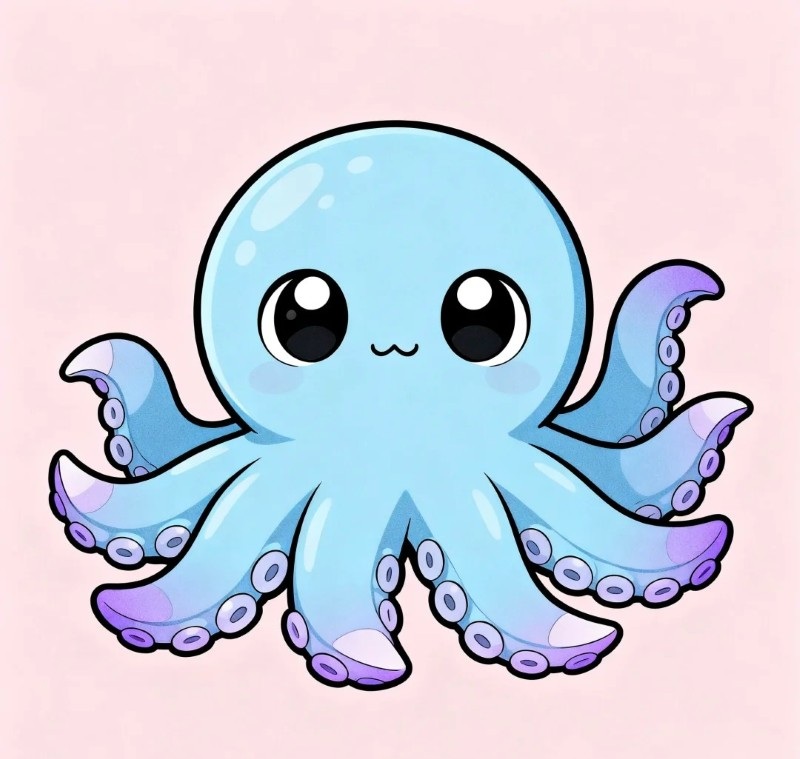 bạch tuộc chibi 11