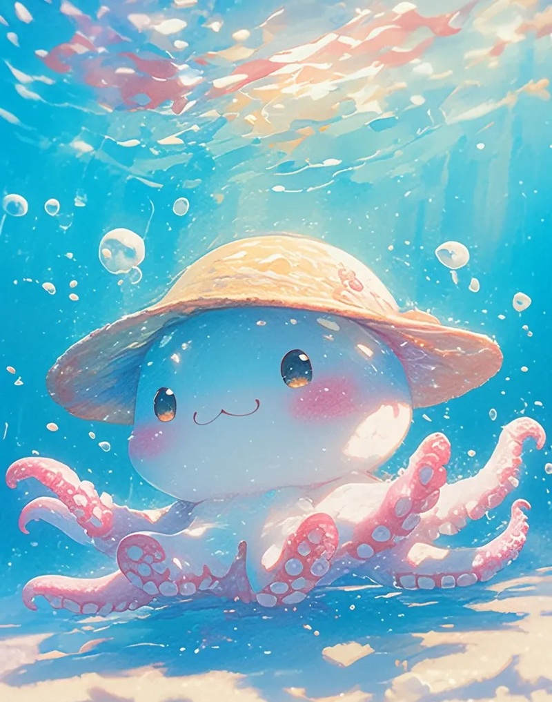 bạch tuộc chibi 36