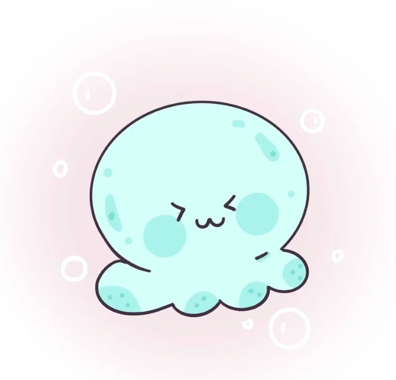 bạch tuộc chibi 6