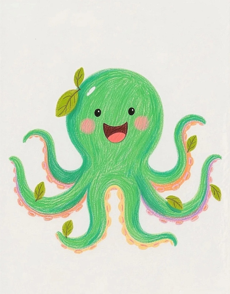 bạch tuộc chibi 7