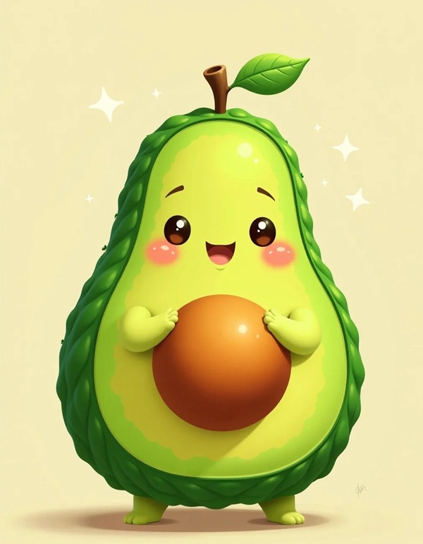 bơ chibi 1