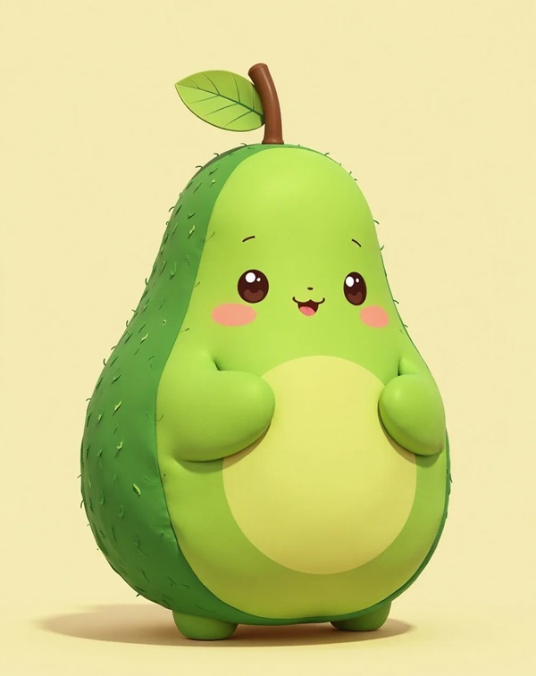 bơ chibi 2