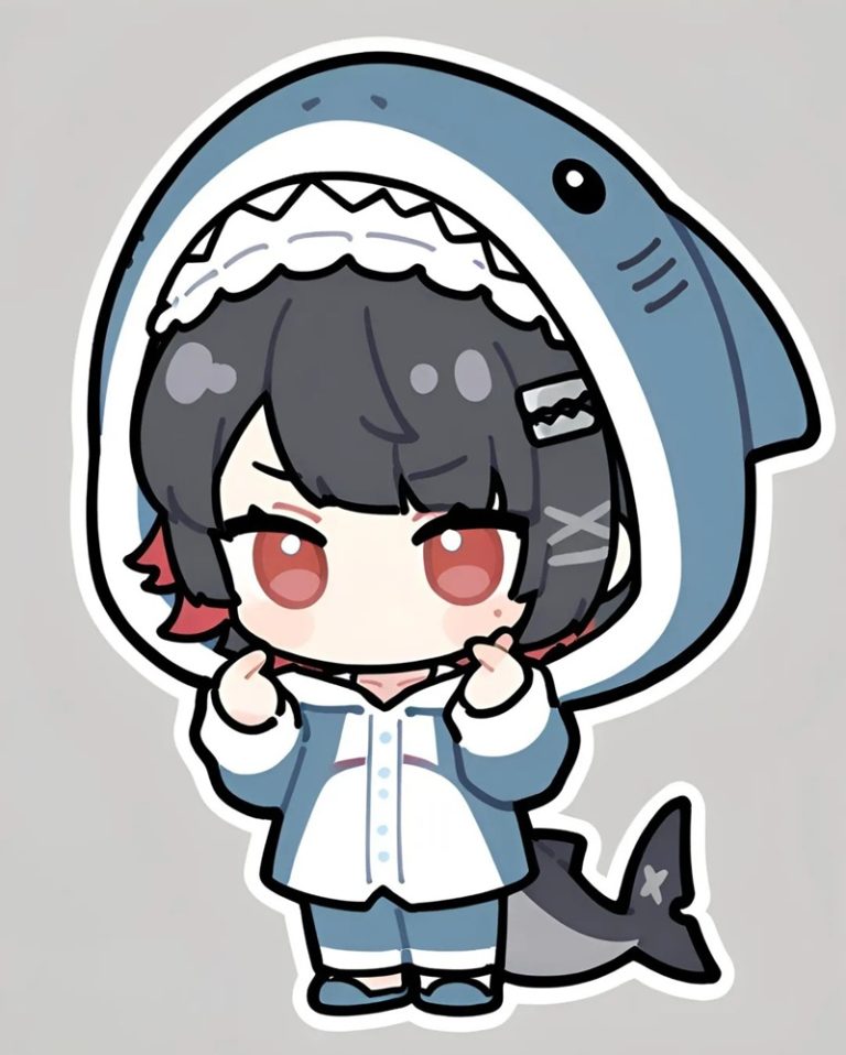 Tổng hợp 77+ hình cá mập chibi siêu đáng yêu cho team yêu biển
