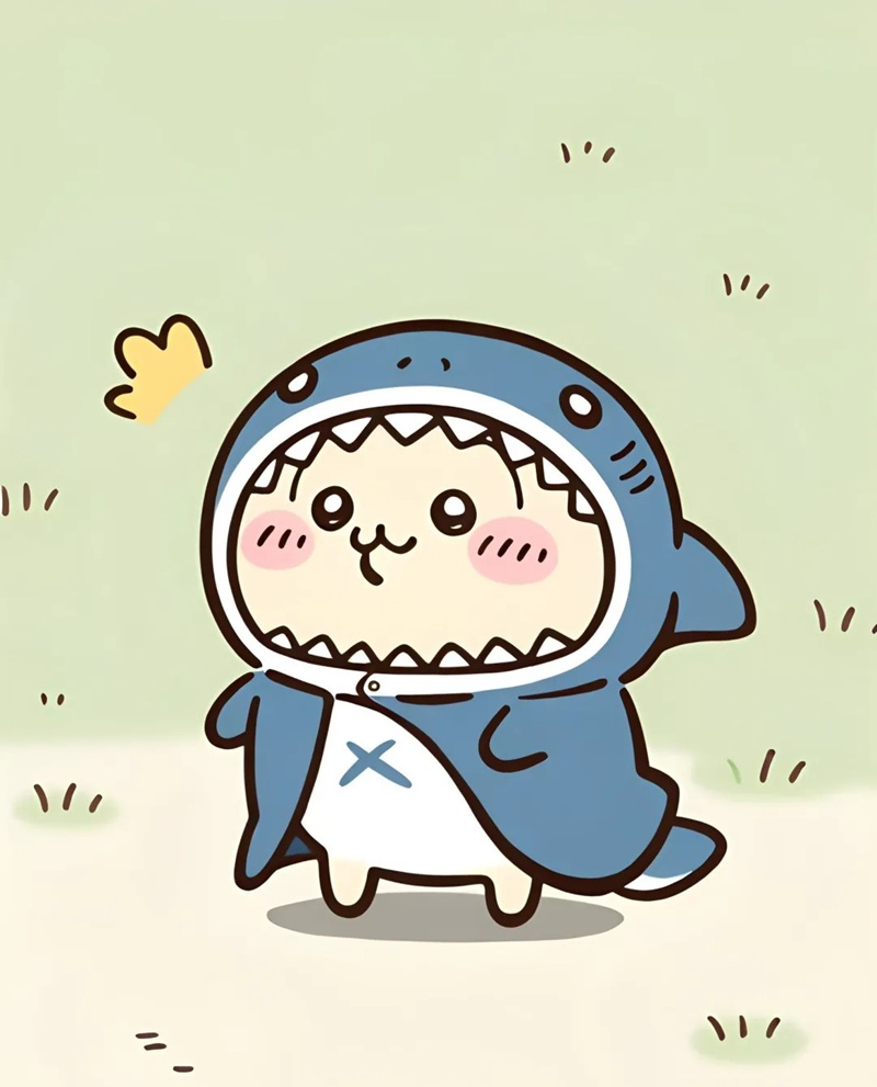 cá mập chibi 5