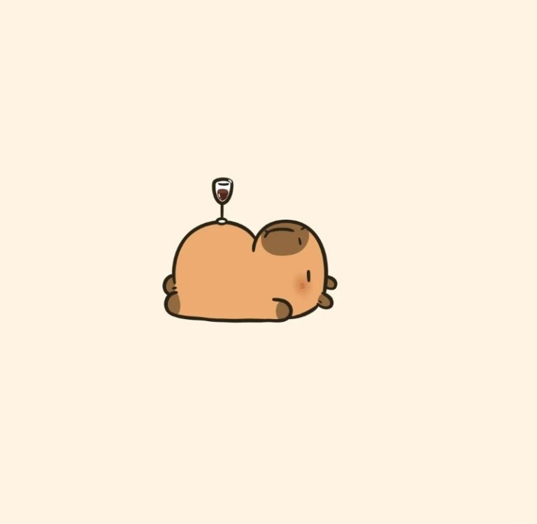 Bộ Sưu tập 110+ Capybara chibi dễ thương nhất