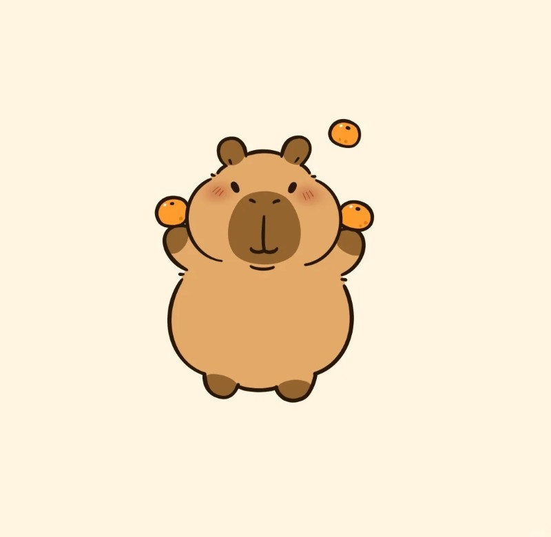 capybara chibi 25