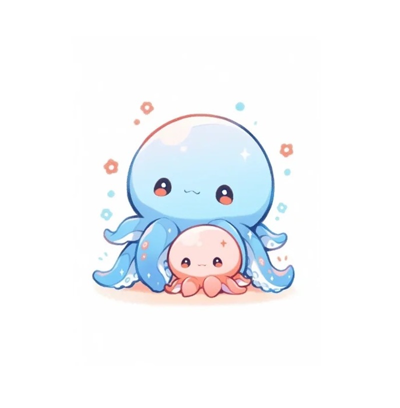chibi bạch tuộc