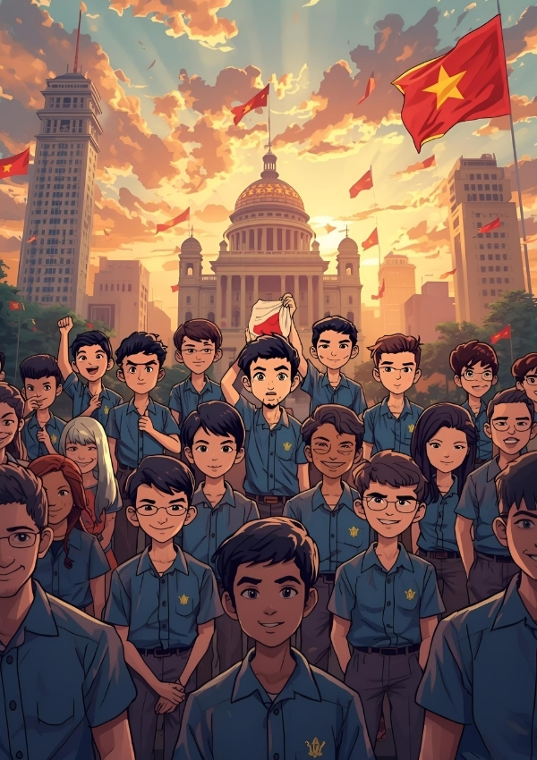 chibi hội liên hiệp thanh niên 33