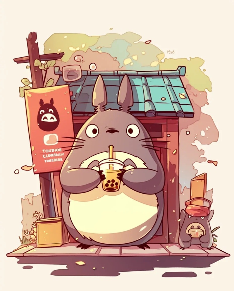 chibi totoro 15