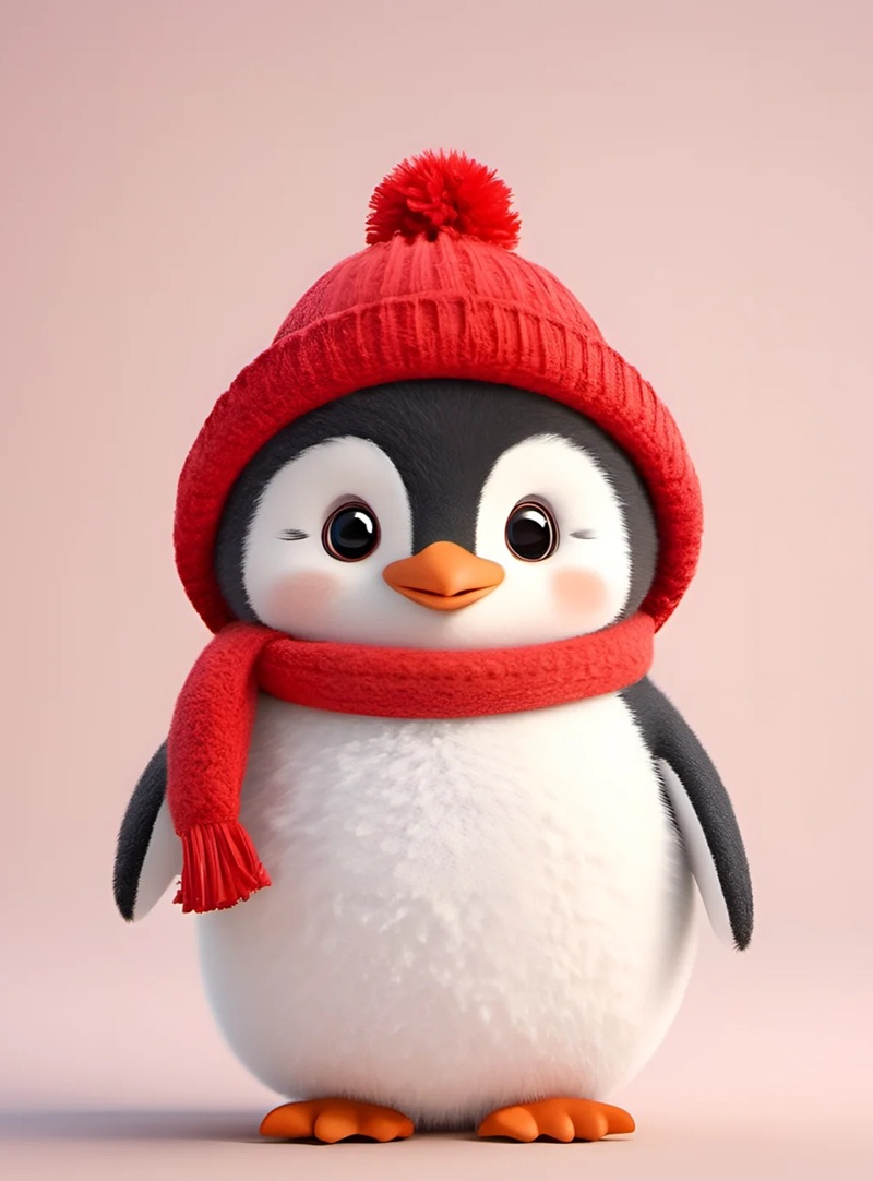 chim cánh cụt chibi 12