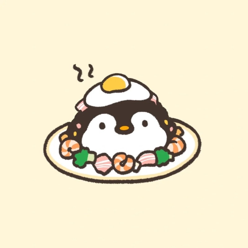 chim cánh cụt chibi 1
