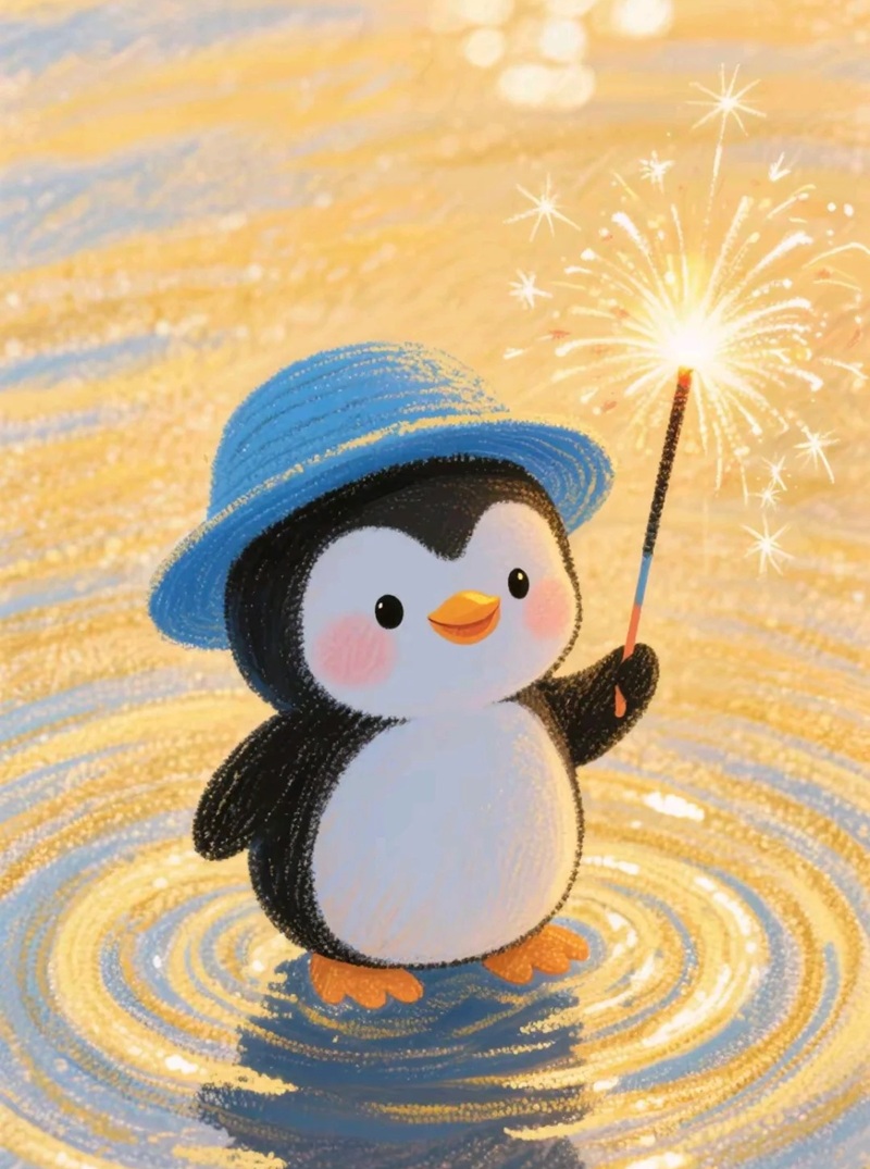 chim cánh cụt chibi 24