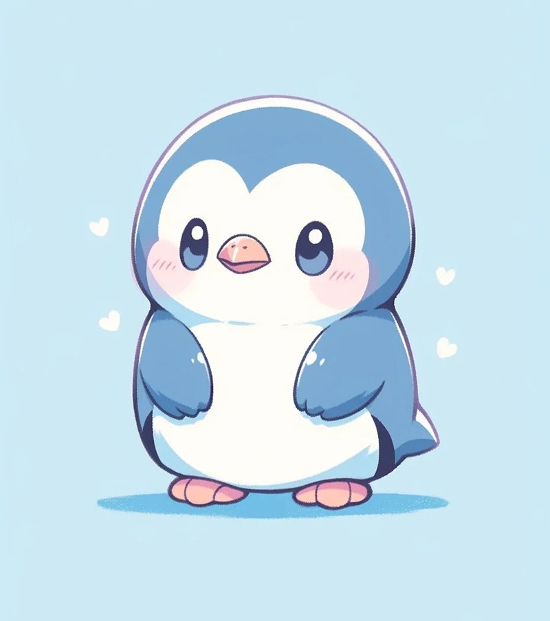 chim cánh cụt chibi 27