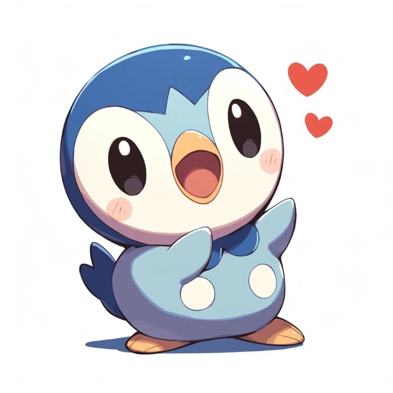 chim cánh cụt chibi 35
