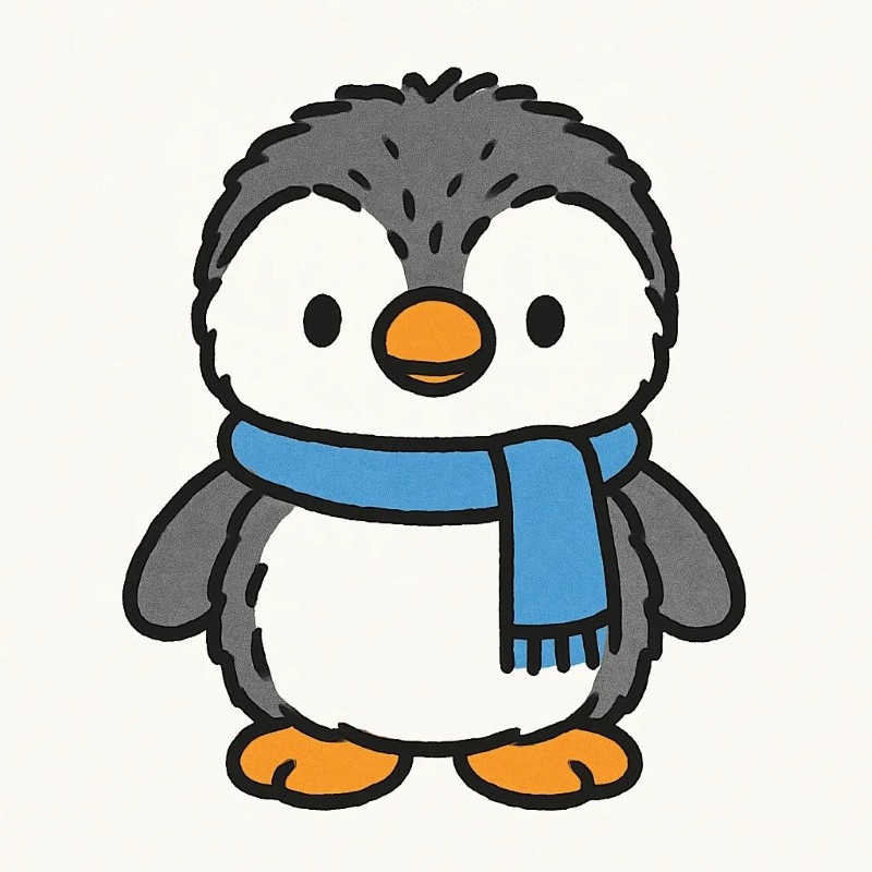 chim cánh cụt chibi 7