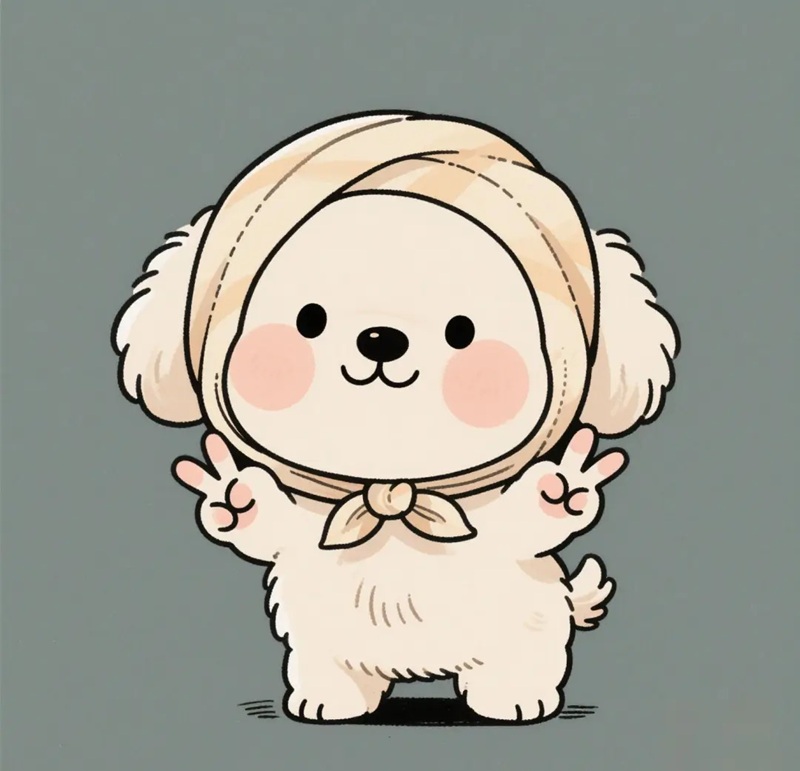 chó chibi 25
