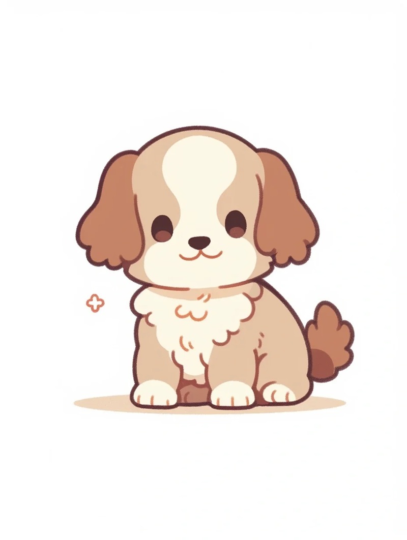 chó con chibi​