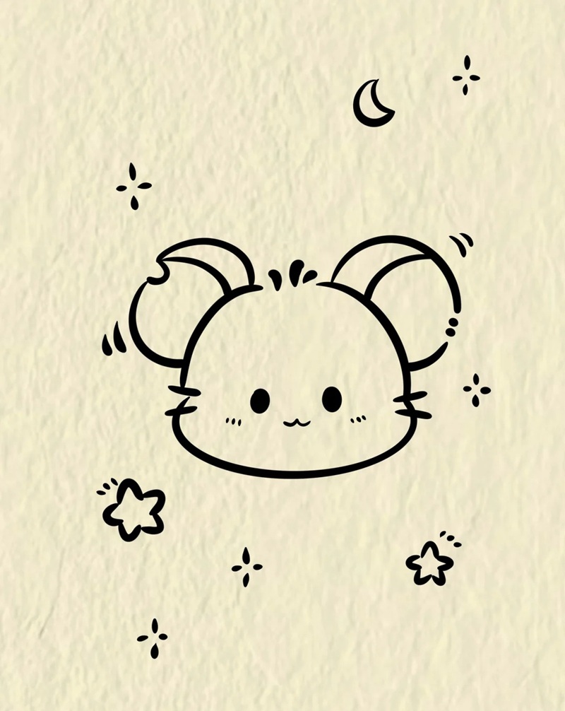 chuột chibi cute
