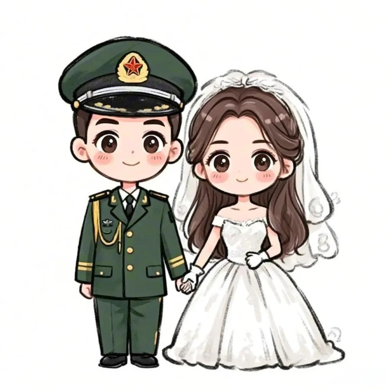 cô dâu chú rể chibi 1
