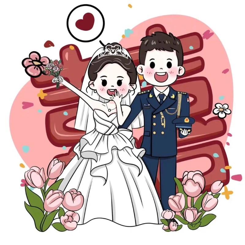 cô dâu chú rể chibi 4