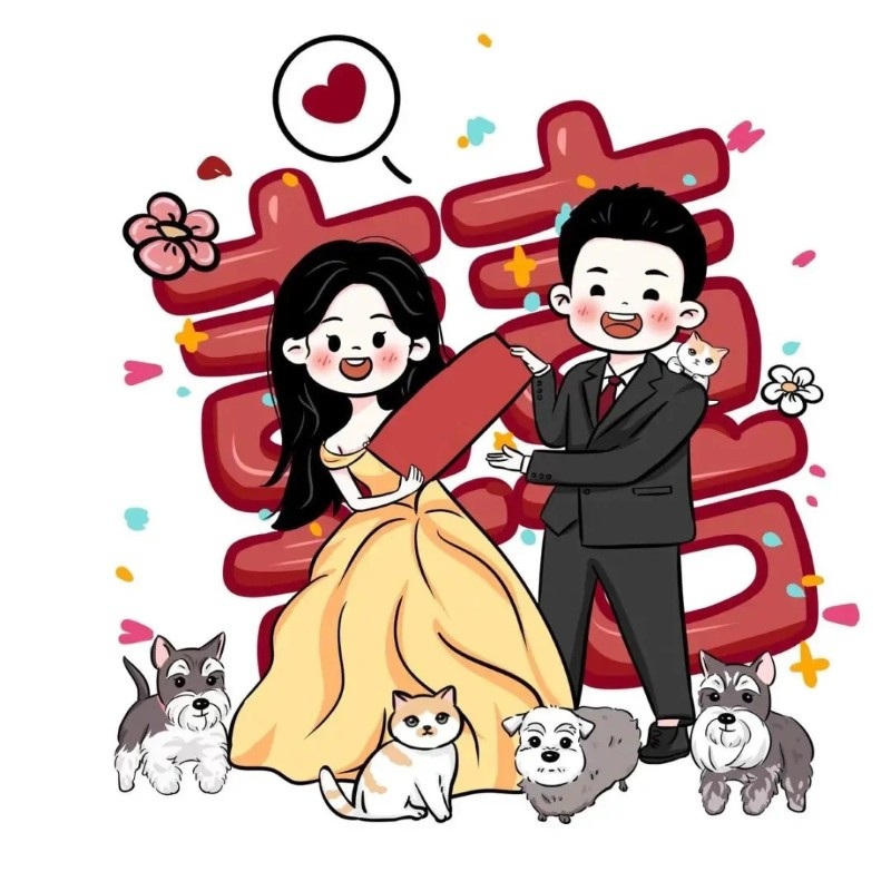 cô dâu chú rể chibi 5
