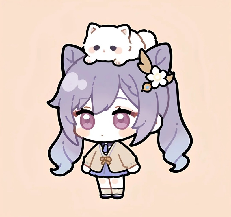 cô gái chibi cute