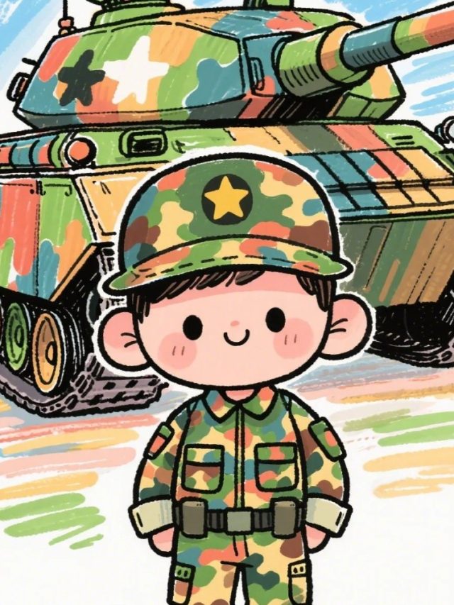 chú bộ đội chibi 9