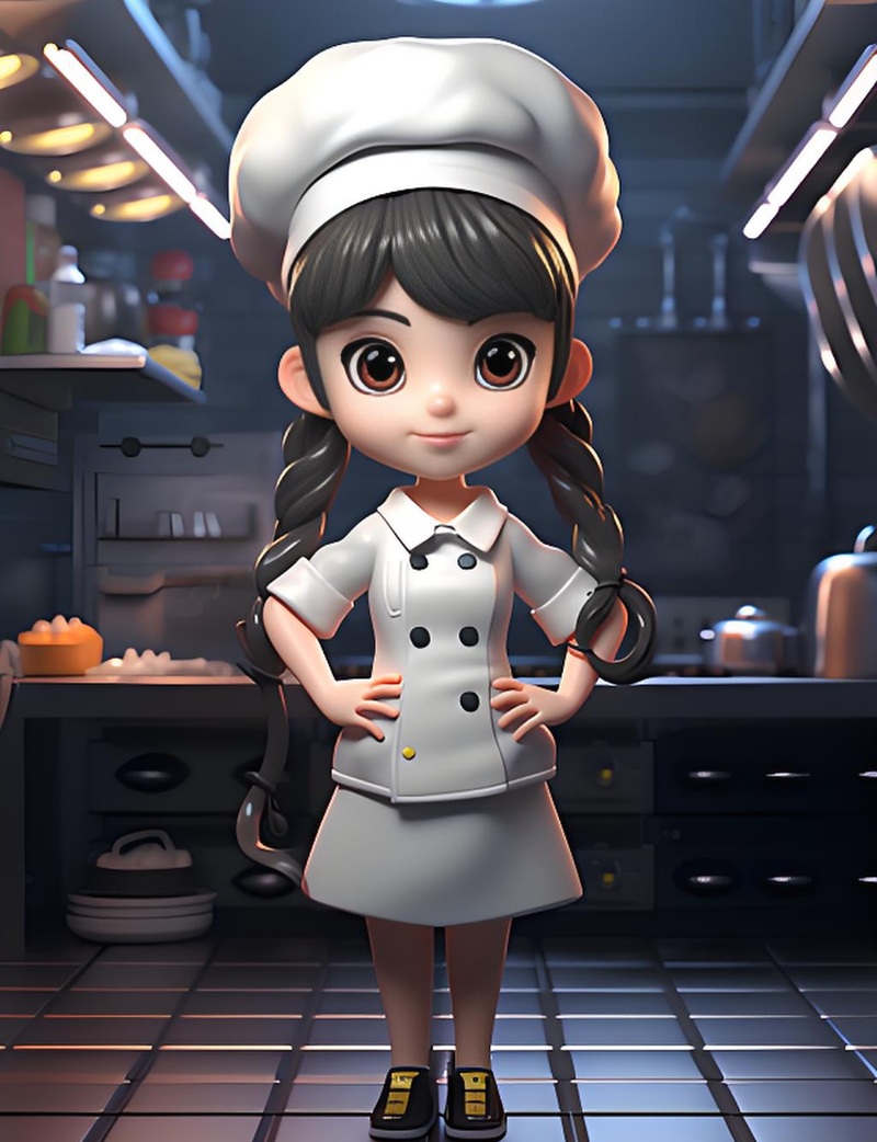 đầu bếp chibi 15
