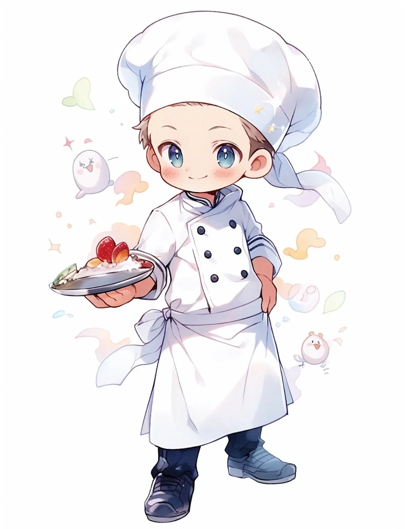 đầu bếp chibi 24