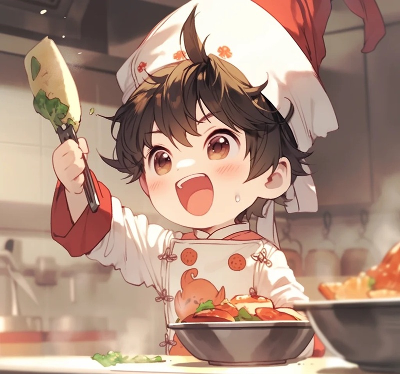 đầu bếp chibi 26