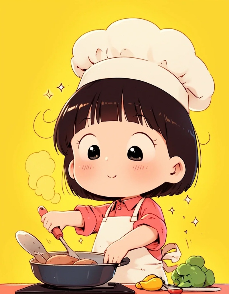 đầu bếp chibi 30